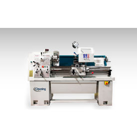 Clausing Industrial Inc. C1430VSJ-460V Clausing 14"L x 30"W Gap Bed Engine Lathe, Variable Speed Drive, 5 HP, 460V, 3 Phase image.