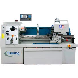 Clausing Industrial Inc. C1540VSJ-AD-230V Clausing 15"L x 40"W Gap Bed Engine Lathe,Variable Speed,7.5HP,230V,3 Ph,2 Axis Acu-Rite 200 DRO image.