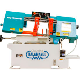 Clausing Industrial Inc. KC1016VS-230V Clausing Kalamazoo 10"L x 16"W Horizontal Bandsaw, Variable Speed, 2 HP, 230V, 3 Phase image.