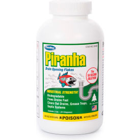 ComStar® 2 Pounds Piranha Crystal Non-Acid Drain Opener Flakes