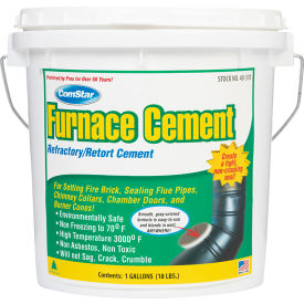 Comstar International Inc 40-370* Furnace Cement™ Refractory / Retort Cement, 1 Gal. image.