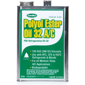 Comstar International Inc 45-007* Polyol Ester Refrigeration Oil 1 Gallon 150 Sus image.