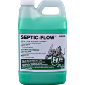 Oatey Scs 139302 Hercules Septic-Flow ™ Septic System Maintenance Treatment, 1/2 Gallon Bottle, 6 Bt - 139302 image.