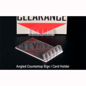 Clip Strip Corp. ACH-2 Angled Countertop Sign/Card Holder, 2-3/8"L X 1-9/16"W image.