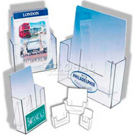 Clip Strip Corp. C-160 Free Standing Deluxe Countertop Literature Holder, 6-1/4"W X 7-1/4"H X 1-3/4"D image.