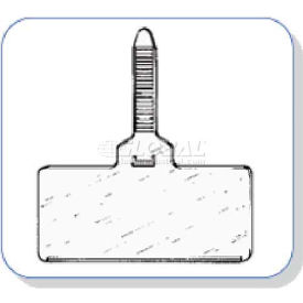 Clip Strip Corp. LHD-3 Econo Tag Upc Locking Strap Label Holder, 1-1/4" X 3" image.