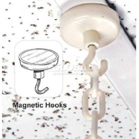 Clip Strip Corp. MCL-14 Magnetic Hook, 1-1/4"Dia. image.