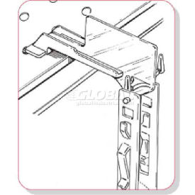 Clip Strip Corp. PLSH-777 Double Strip Hanger - Plastic image.