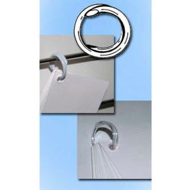 Clip Strip Corp. SPR-10W Spiral Ring, 11/16" I.D., White image.