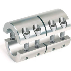 Climax Metal 2MISCC-06-06-S Metric Two-Piece Industry Standard Clamping Couplings, 6mm, Stainless Steel image.