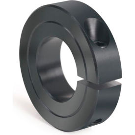 Climax Metal H1C-012 One-Piece Clamping Collar Recessed Screw, 1/8", Black Oxide Steel image.