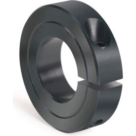 Climax Metal H1C-100 One-Piece Clamping Collar Recessed Screw, 1", Black Oxide Steel image.
