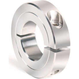 Climax Metal H1C-262-S One-Piece Clamping Collar Recessed Screw, 2-5/8", Stainless Steel image.