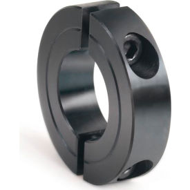 Climax Metal H2C-012 Two-Piece Clamping Collar Recessed Screw, 1/8", Black Oxide Steel image.