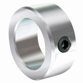 Climax Metal LC-037 Lightweight Set Screw Collar L, 3/8", Zinc Plated Steel image.