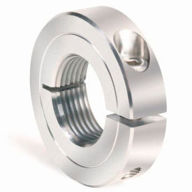 Climax Metal TC-050-13-S One-Piece Threaded Clamping Collar Recessed Screw, Stainless Steel, TC-050-13-S image.