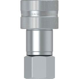 Cejn Industrail Corp. 10-232-1402 Cejn® Series 232, DN6.3 Robust Screw To Connect Coupling, 2-9/5"L image.