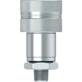 Cejn Industrail Corp. 10-232-1452 Cejn® Series 232, DN6.3 Robust Screw To Connect Coupling, 2-19/50"L image.