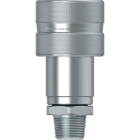 Cejn Industrail Corp. 10-232-1484 Cejn® Series 232, DN10 Ball & Poppet Type Robust Screw To Connect Coupling, 2-21/25"L image.