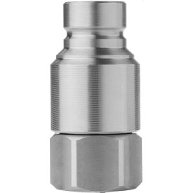 Cejn Industrail Corp. 10-566-6415 Cejn® Series 566 DN12.5 Stainless Steel Flat Face Nipple image.
