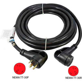 Conntek 15363 25-Feet 30-Amp Ergo Grip RV Extension Cord with NEMA TT-30P/R