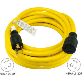 Conntek 20552 50 20A  Locking System Extension Cord with NEMA L5-20P/R