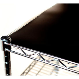 Chadko™ Polypropylene Shelf Liner 18"W x 12"D Black