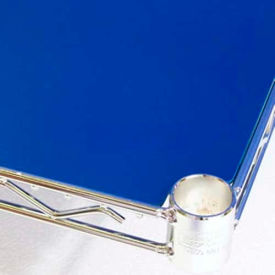 Chadko Llc G2PKTL 10 BU Chadko PVC Shelf Liner, 42"W x 14"D, Blue image.