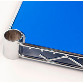 PVC Shelf Liner, 48"W x 18"D, Blue - Package Quantity of 2 view 2