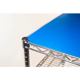 Chadko™ PVC Shelf Liner 48"W x 24"D Light Blue - Package Quantity of 2