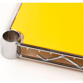 Chadko™ PVC Shelf Liner 72"W x 30"D Yellow - Package Quantity of 2