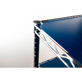 Chadko™ Polypropylene Shelf Liner 42""W x 14""D Blue