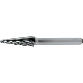 Greenfield Industries Inc. C10063 Cle-Line 1852 SL-6 5/8 x 1/4 Aluminum Cut Included Angle Bur image.