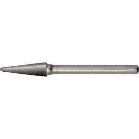 Greenfield Industries Inc. C17713 Cle-Line 1852 SL-1 1/4 x 1/4 Standard Cut Included Angle Bur image.