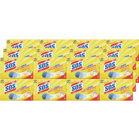 S.O.S.® Steel Wool Soap Pad 4 Pads/Box 24 Boxes/Case