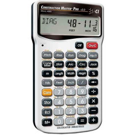 Calculated Industries 4065 Construction Master Pro - Advanced Construction-Math Feet-Inch-Fraction and Metric Calculator image.