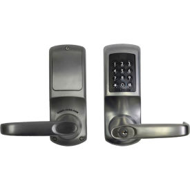 Codelocks Inc CK5510-PK-BS Codelocks Electronic Keyless Entry Lock, Configured to Match Panic/Exit Devices for Most Brands image.