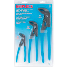 Channellock, Inc. GLS-3 Channellock® Griplock® GLS-3 3 Piece Offset Tongue & Groove Plier Set  image.