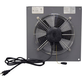 P Series 10" Panel Mount Exhaust Fan, 115V, 1 Phase, 25 HP view 2
