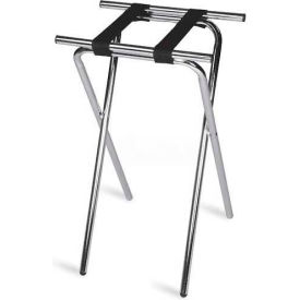 Central Specialties Ltd. - Csl 1053C Tray Stand, 19" x 16" Top x 31" High, 2-1/4" Black Straps (6 Per Case) image.
