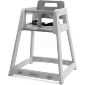 Central Specialties Ltd. - Csl 950DGY-KD Koala Kare® Plastic High Chair, Gray, Unassembled image.