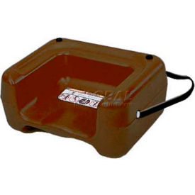 Central Specialties Ltd. - Csl 857BRN-1 Koala Kare® Booster Seat with Strap, Dual Heights, Extra Wide Base, Brown, 1-Pack image.
