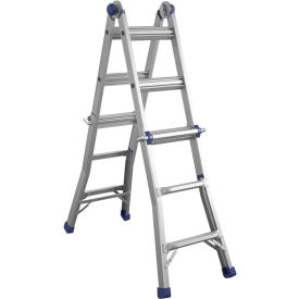 COSCO® 14 Type IA Multi-Position Aluminum Step Ladder 5 Step 300 lb. Capacity