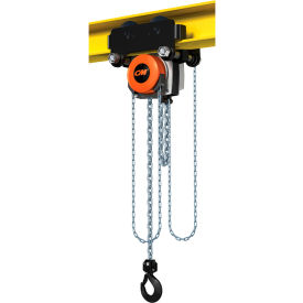 CM Hurricane 360° Hoist & Trolley Combo Geared 3 Ton Capacity 30 LIft