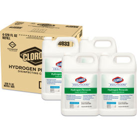 Clorox® Healthcare® Hydrogen-Peroxide Disinfectant Cleaner 1 Gal. Cap. Bottle Pack of 4