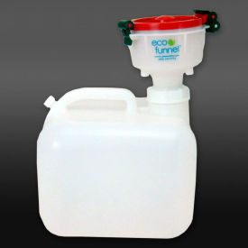 ECO Funnel EF-4-63B-SYS ECO Funnel® EF-4-63B-SYS 4" ECO Funnel System, 2.5 Gal Carboy, Red Lid image.