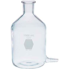 CP LAB SAFETY. 14607-10000 Kimble® Kimax® Reservoir Bottle with Bottom Hose Outlet, 10 Liter image.