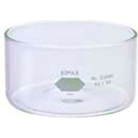 CP LAB SAFETY. 23000-9050 Kimble® Kimax® Crystallizing Dishes, 90x50mm, Case of 18 image.