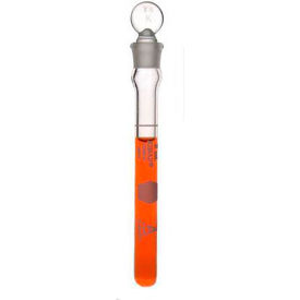CP LAB SAFETY. 28014-2 Kimble® Kimax® Class A Volumetric Flasks with Glass Pennyhead Stopper, 2ML, Case of 12 image.