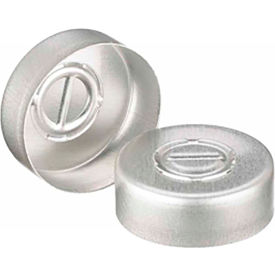 Wheaton 20mm Crimp Seal, Center Tear-Out, Aluminum, Unlined, Case of 1000
